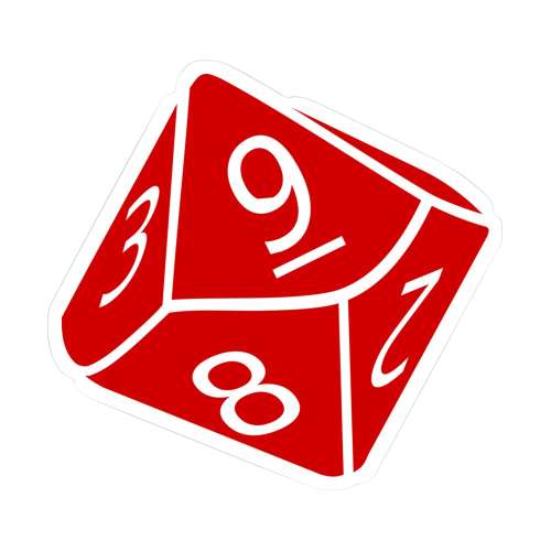 Ten-Sided Die Image