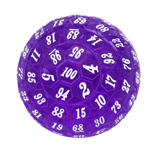 Hundred-Sided Die Image