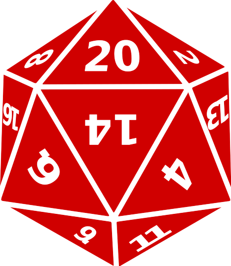 Twenty-Sided Die Image